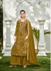 Harleen By Karissa Vatican Foil Kurti With Bottom Dupatta